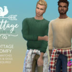 Cottage Comfy Sweater by SimmieV at TSR