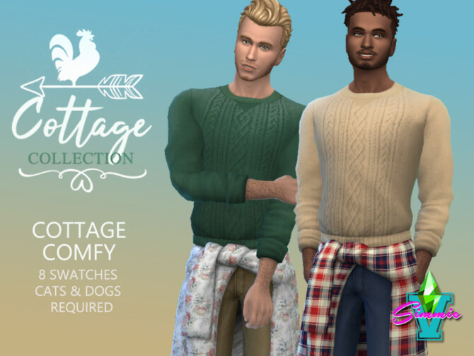 Cottage Comfy Sweater by SimmieV at TSR