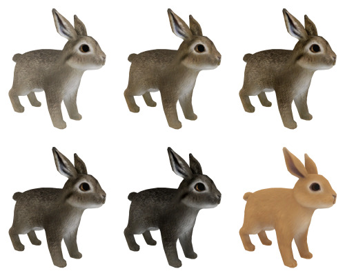 Cottage Living Rabbit Retexture at Blue Ancolia