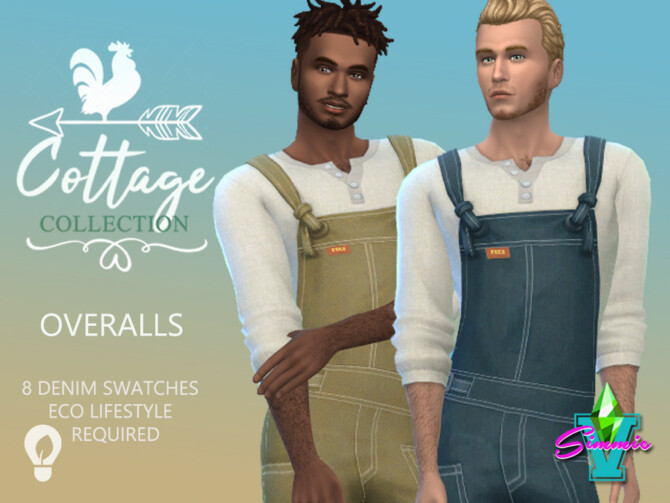 Cottage Overalls by SimmieV at TSR