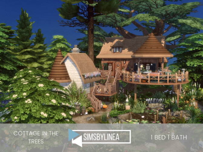 Cottage in the Trees by SIMSBYLINEA at TSR