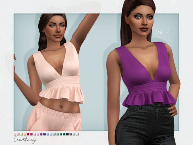 Courtney Top by Sifix at TSR