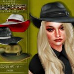 Coven Hat Set 5 versions at Blahberry Pancake