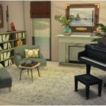 Cozy Corner Living Room by lotsbymanal at TSR