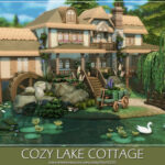 Cozy Lake Cottage by MychQQQ at TSR