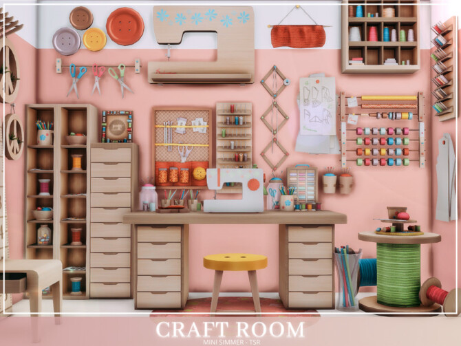 Craft room by Mini Simmer at TSR