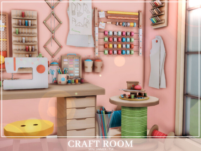 Craft room by Mini Simmer at TSR