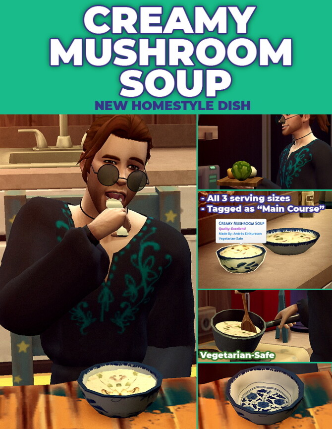 Cream Of Mushroom Soup Custom Recipe at TSR