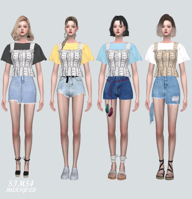 Crop Top With T 9P at Marigold