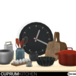 Cuprum Kitchen Decorations by wondymoon at TSR