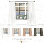 Curtains collection #9 at Sims4 Luxury