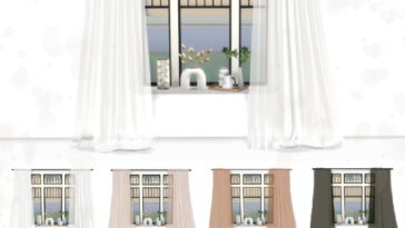 Curtains collection #9 at Sims4 Luxury