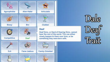 Dale Deaf Trait by DaleRune at Mod The Sims 4