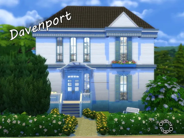 Davenport home by Oldbox at All 4 Sims