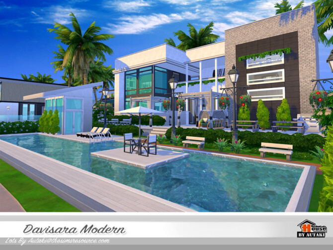 Davisara Modern House by autaki at TSR