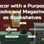 Decor with a Purpose: Books and Magazines as Bookshelves by Ilex at Mod The Sims 4