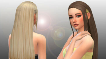 Delia Hairstyle + Clips at My Stuff Origin