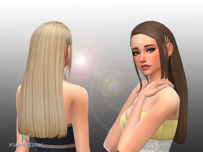 Delia Hairstyle + Clips at My Stuff Origin