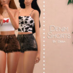 Denim Shorts by Dissia at TSR