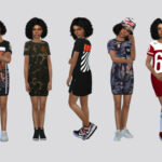 Diana Long Shirt Dress by McLayneSims at TSR