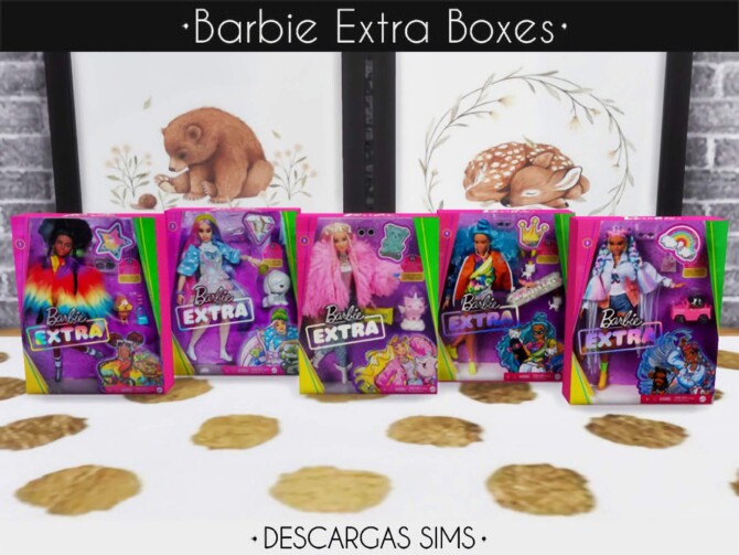 Doll Extra Boxes at Descargas Sims