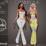 Dolled Up Jumpsuit by Camuflaje at TSR