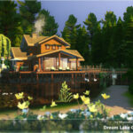 Dreamy Lake Cottage by Moniamay72 at TSR