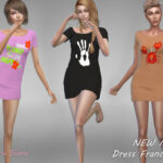 Dress Francisca 1 by Jaru Sims at TSR