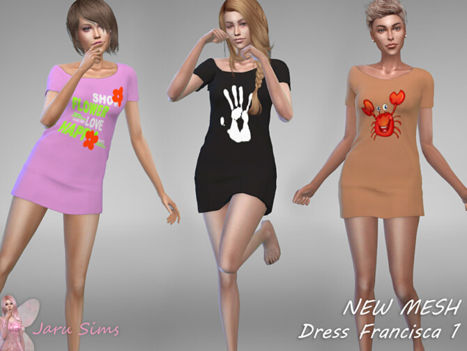 Dress Francisca 1 by Jaru Sims at TSR