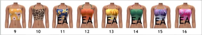 EP07 BIKINI & TUBE TOP at Sims4Sue