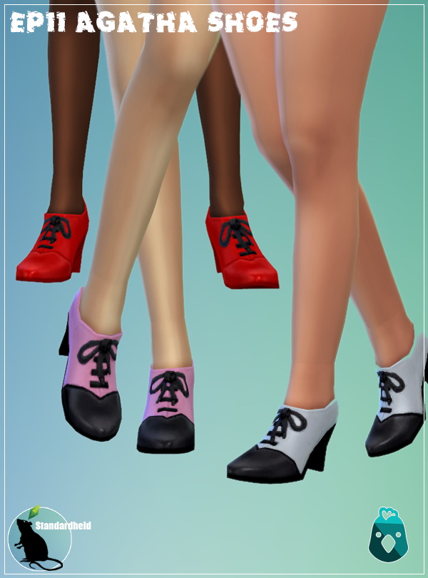 EP11 Agatha Shoes at RUSTIC SIMS