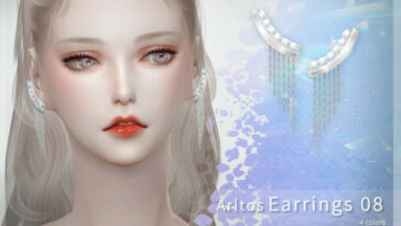 Earrings 8 by Arltos at TSR