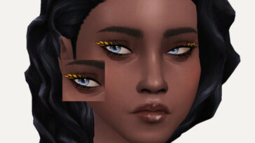 Eastern Tiger Eyeliner by Sagittariah at TSR