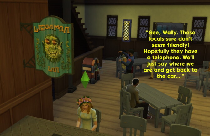 Eerie Pub Signs by Staberinde at Mod The Sims 4