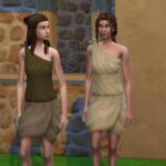 Efrosyni top and bottom at KyriaT’s Sims 4 World