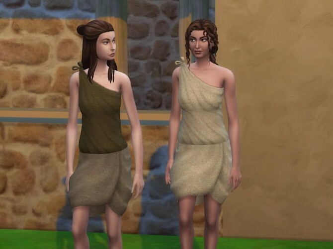 Efrosyni top and bottom at KyriaT’s Sims 4 World