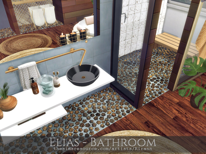 Elias Bathroom by Rirann at TSR