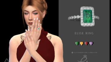 Elise Ring by Glitterberryfly at TSR