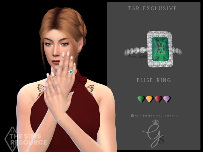 Elise Ring by Glitterberryfly at TSR