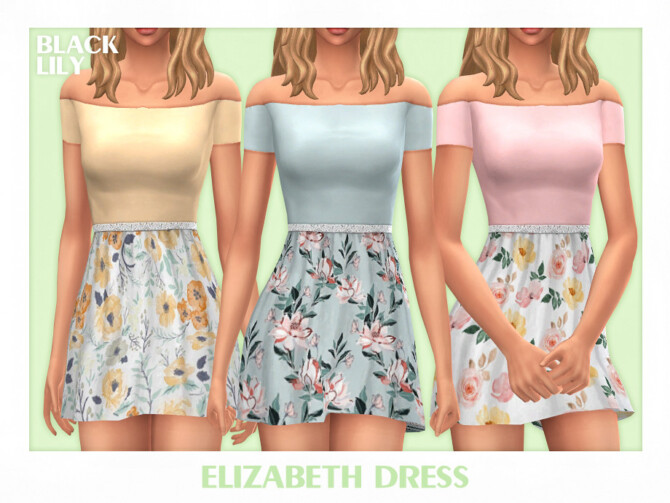 Elizabeth Dress by Black Lily at TSR