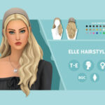 Elle Hairstyle by simcelebrity00 at TSR