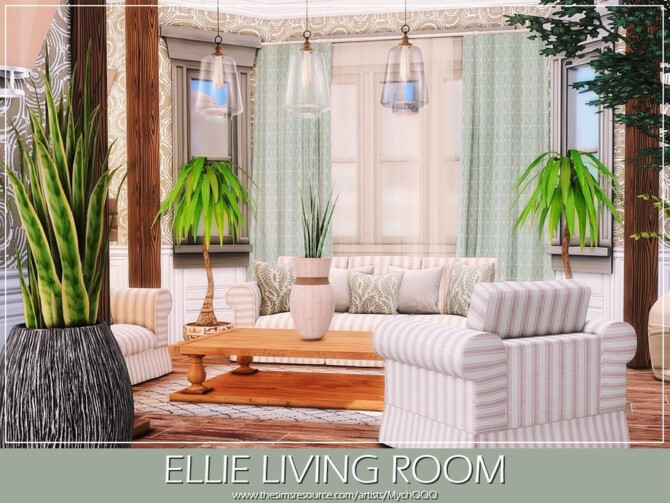 Ellie Living Room by MychQQQ at TSR