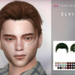 Elvis Hair by TsminhSims at TSR