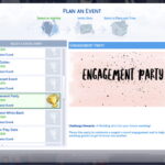 Engagement Event at Kiara’s Sims 4 Blog