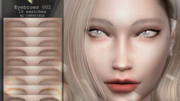 Eyebrows 002 for females by Aurum at TSR