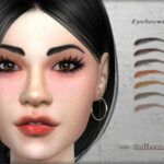 Brows / Facial Hair: Eyebrows #3 by Coffeemoon – TSR. 31 color options, female/male, toddler-elder, HQ mod compatible.