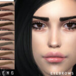 Eyebrows N118 by Seleng at TSR