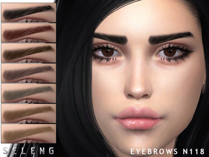 Eyebrows N118 by Seleng at TSR