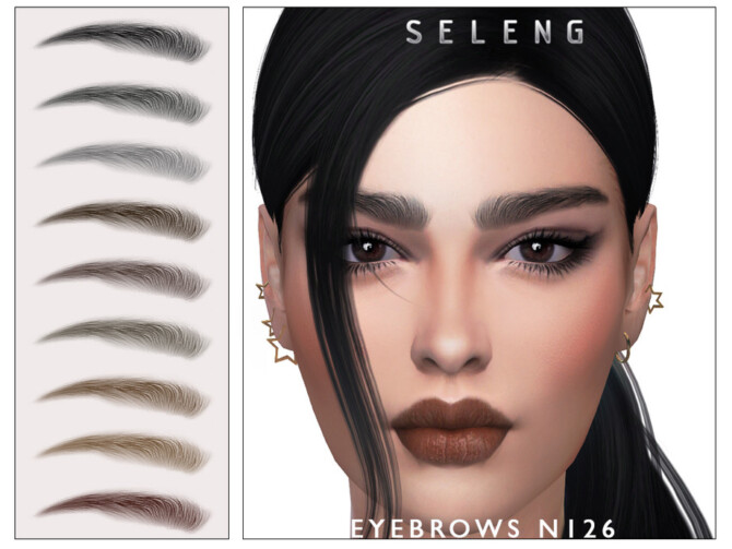 Eyebrows N126 by Seleng at TSR