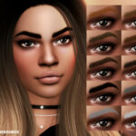 Eyebrows NB27 at MSQ Sims